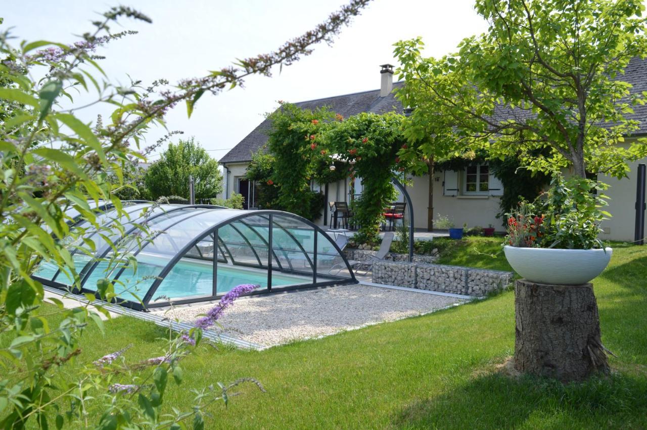 Monteaux Au Coeur Du Bien Etre, Chambre D'Hotes Avec Piscine Chauffee Et Couverte, Spa, Sauna, Massages المظهر الخارجي الصورة